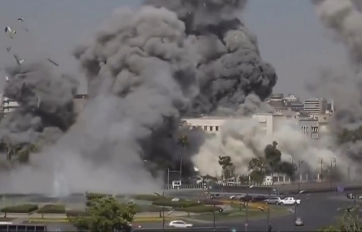 Serangan Israel ke Markas Militer Suriah di Damaskus