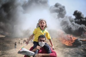 Israel Hantam Sekolah Pengungsi di Gaza Utara