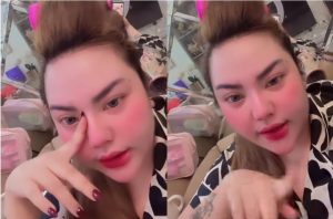 Lisa Mariana menangis hasil Tes DNA antara anaknya dan Ridwan Kamil Negatif