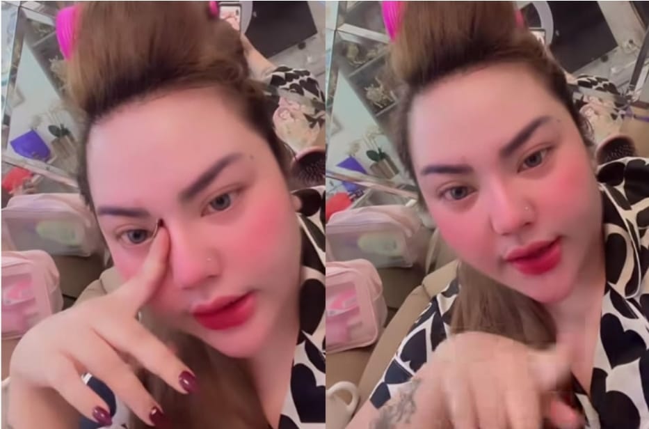 Lisa Mariana menangis hasil Tes DNA antara anaknya dan Ridwan Kamil Negatif