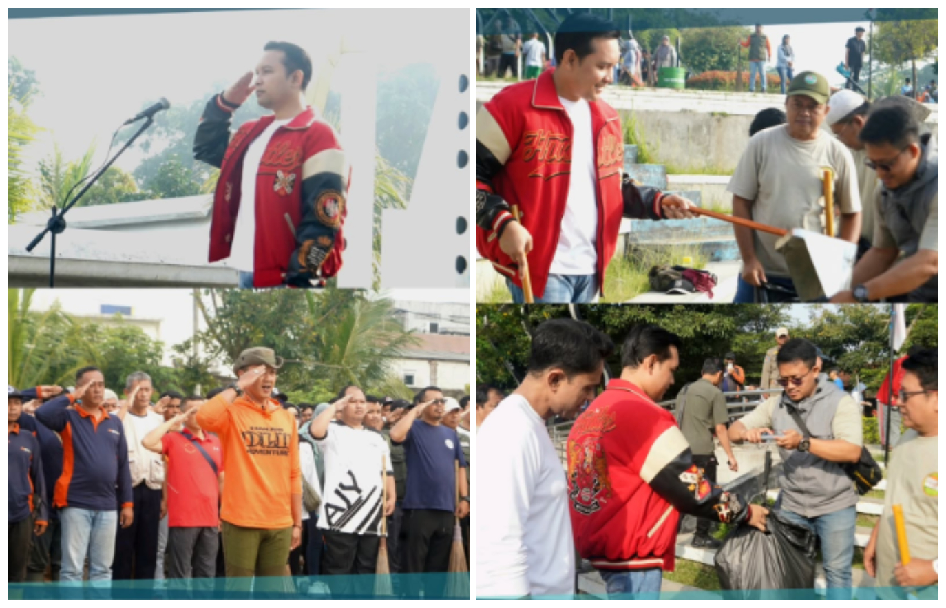 Bupati Cianjur Buka Kegiatan World Clean Up Day 2025